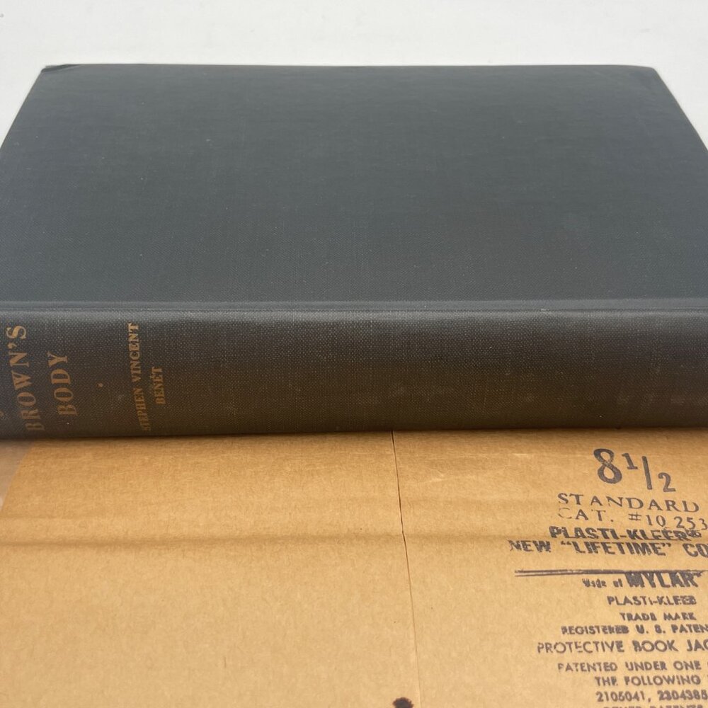 John Browns Body By Stephen Vincent Benét 1928 Vintage Hardcover Book Doubleday - Picture 2 of 9